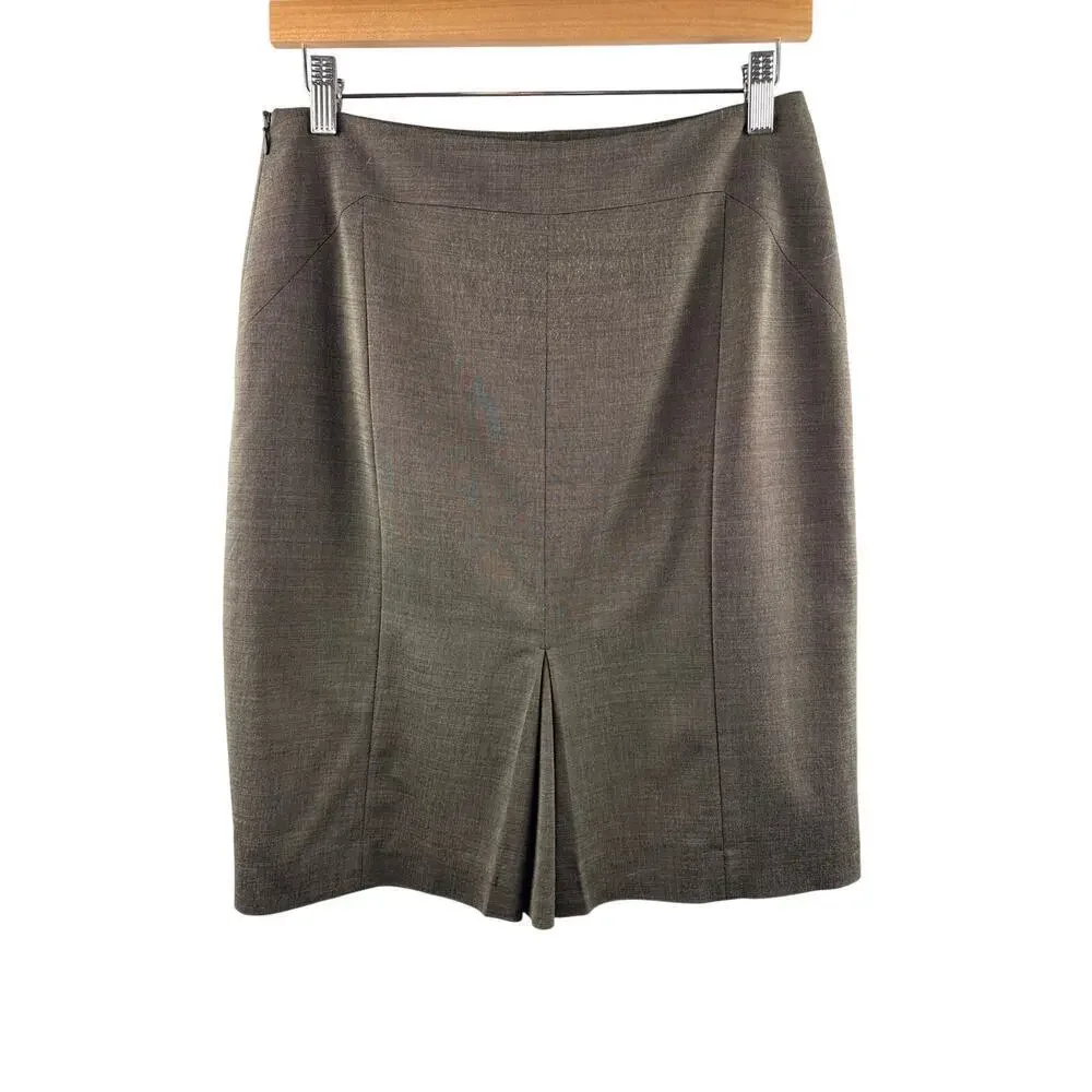 Women’s Ann Taylor Size 4 Greige Pencil Skirt